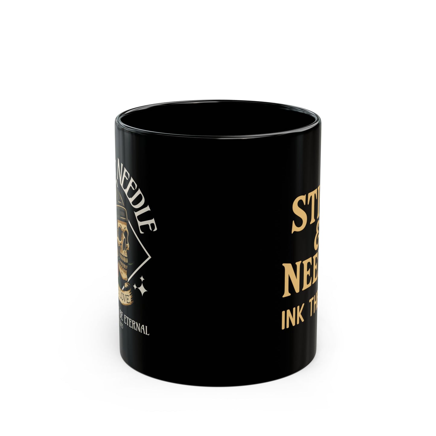 True Love Hockey Black Mug - 11oz, 15oz