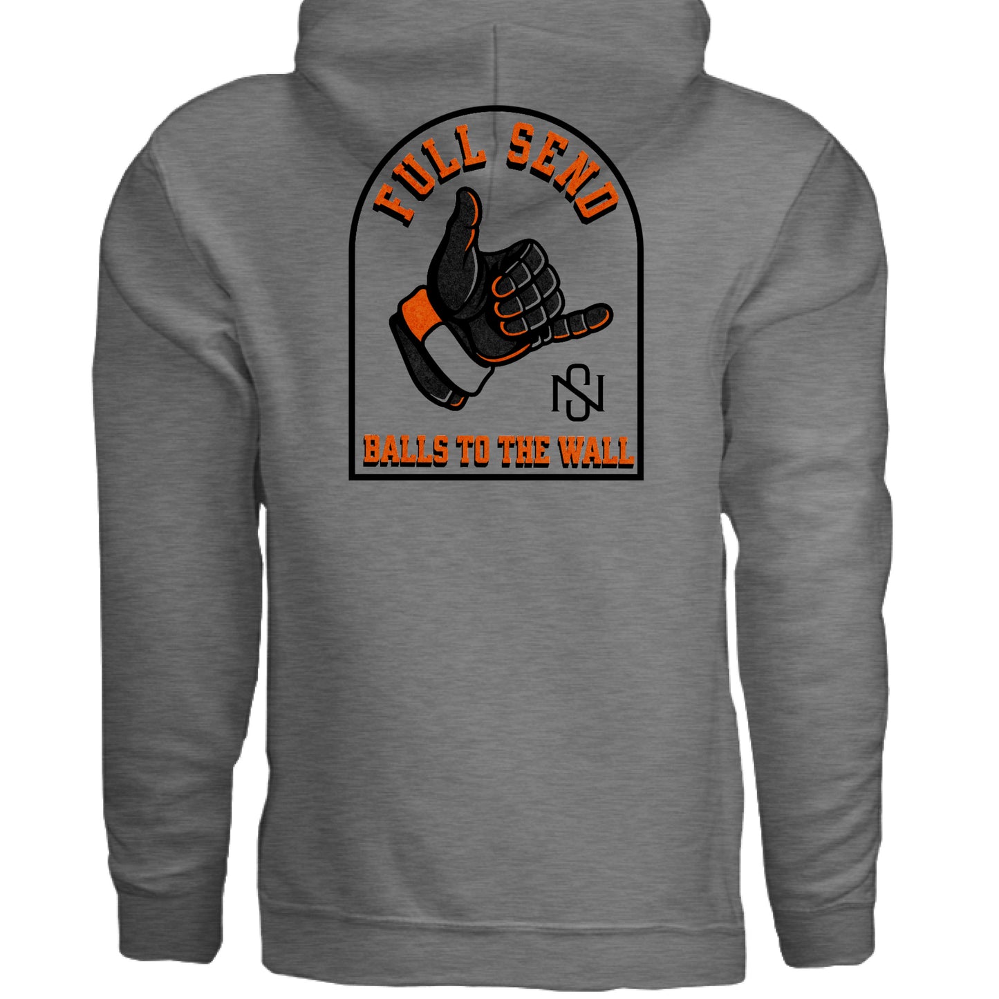 GRAPHITE HEATHER - BACK