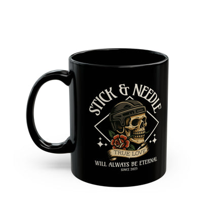 True Love Hockey  Black Mug - 11oz, 15oz
